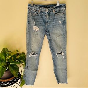 Etica Lily Mid Rise Skinny Jeans SZ 30